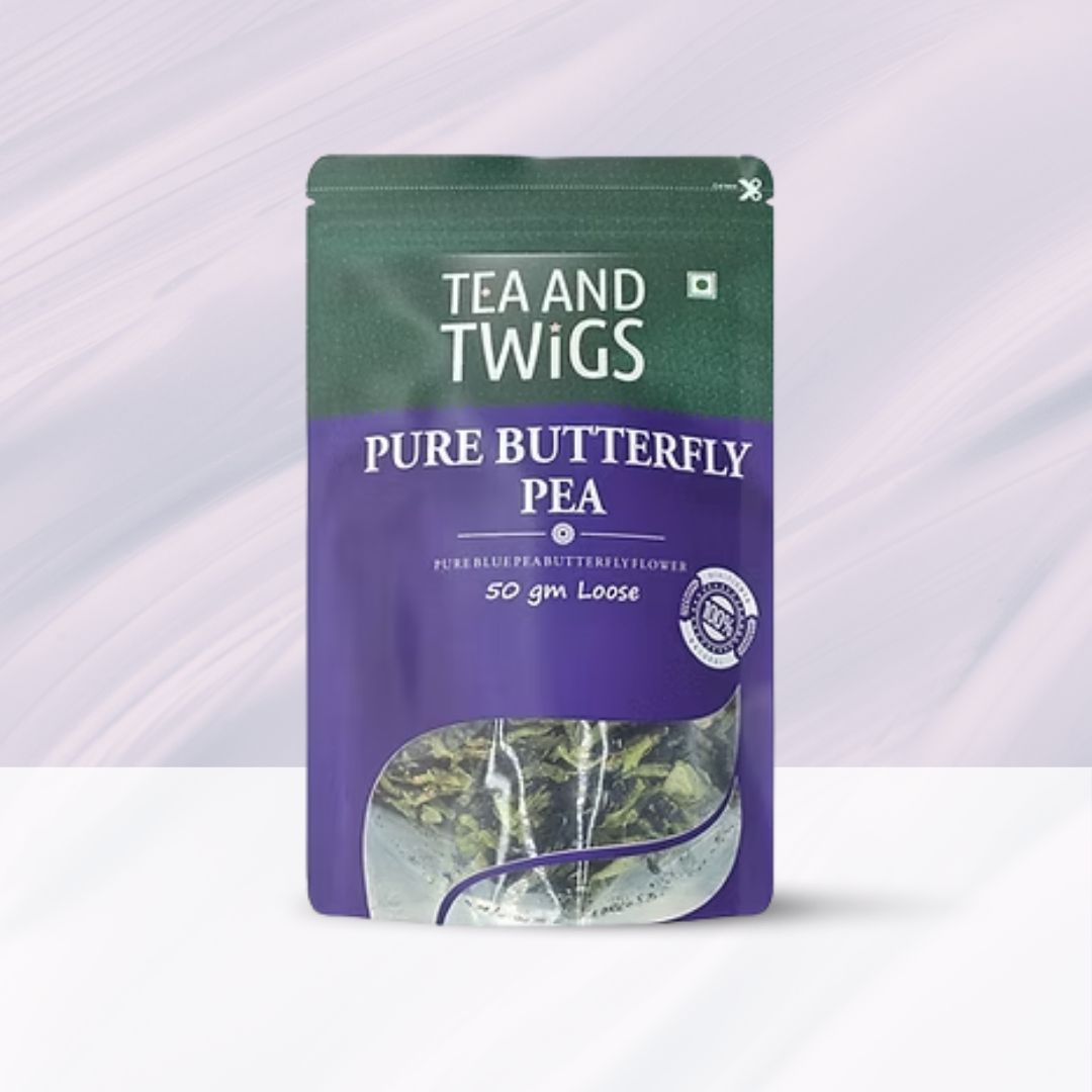 Tea and Twigs Pure Butterfly Pea – 50 gm Loose