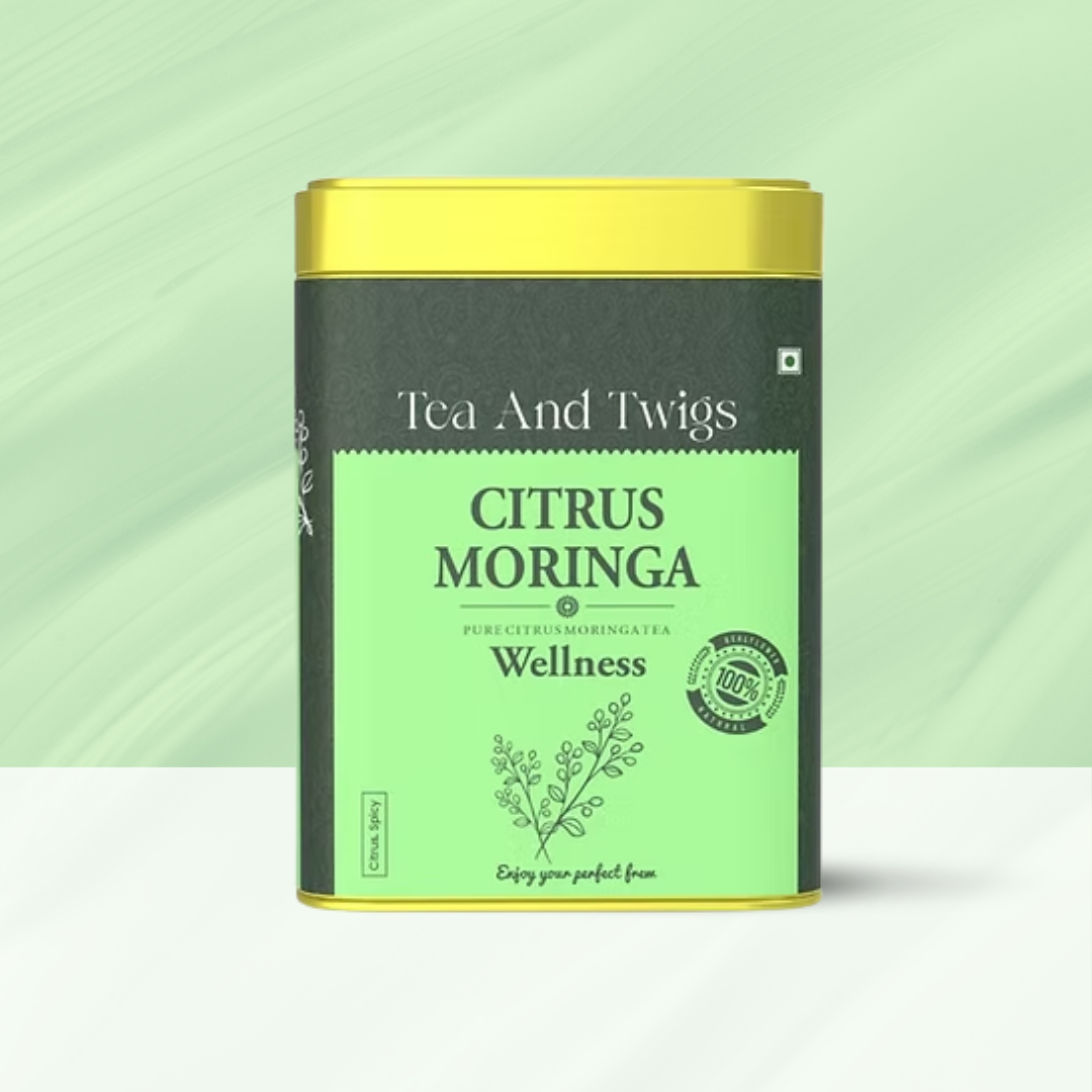 Tea and Twigs Citrus Moringa – 15 Tea Bags